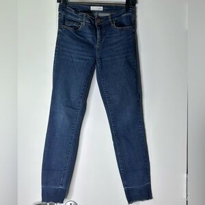 Women's Blue Jeans sz 00 / 24 but fits like a sz 0 or 2 by Anne Taylor LOFT